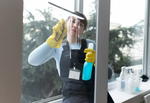 Nettoyage de vitres intérieures et extérieures à Luchapt